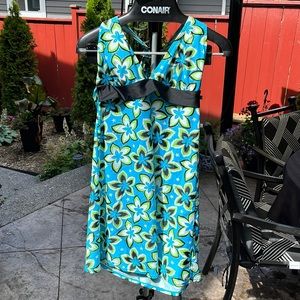 Flower Power Y2K Beach Dress Vintage
